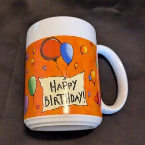 Royal Norfolk Happy Birthday mug approximately 14 oz